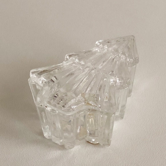 VTG I W Rice & Co Made Exclusively for Neiman Marcus Crystal Christmas Tree Box - Picture 2 of 9